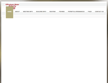 Tablet Screenshot of effinghamwaterauthority.org